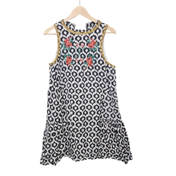 NWT THML Boho Embroidered Coastal Cowgirl Dress Size M - Picture 1 of 11